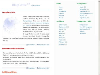 TemplateLab: free web templates!